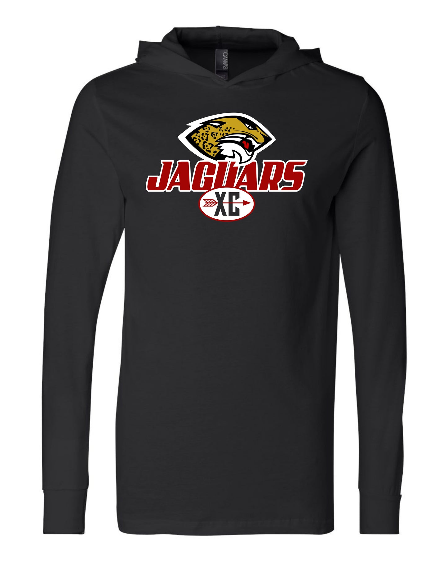 Jaguars Cross Country - Adult Hooded Long Sleeve