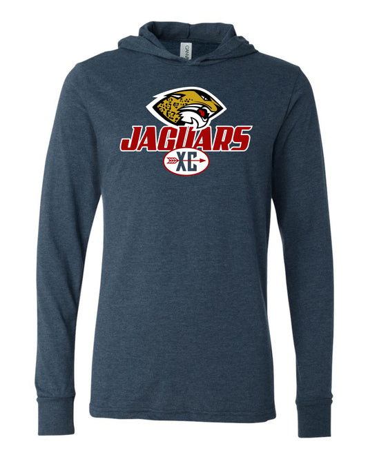 Jaguars Cross Country - Adult Hooded Long Sleeve