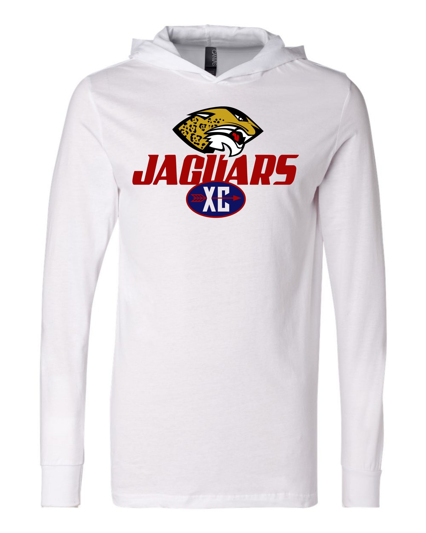 Jaguars Cross Country - Adult Hooded Long Sleeve