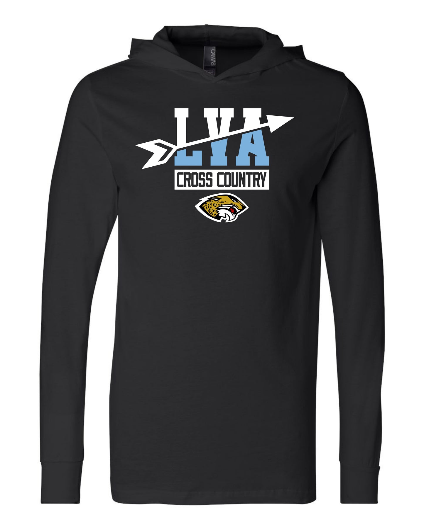 LVA Cross Country - Adult Hooded Long Sleeve (Design Color Set 2)