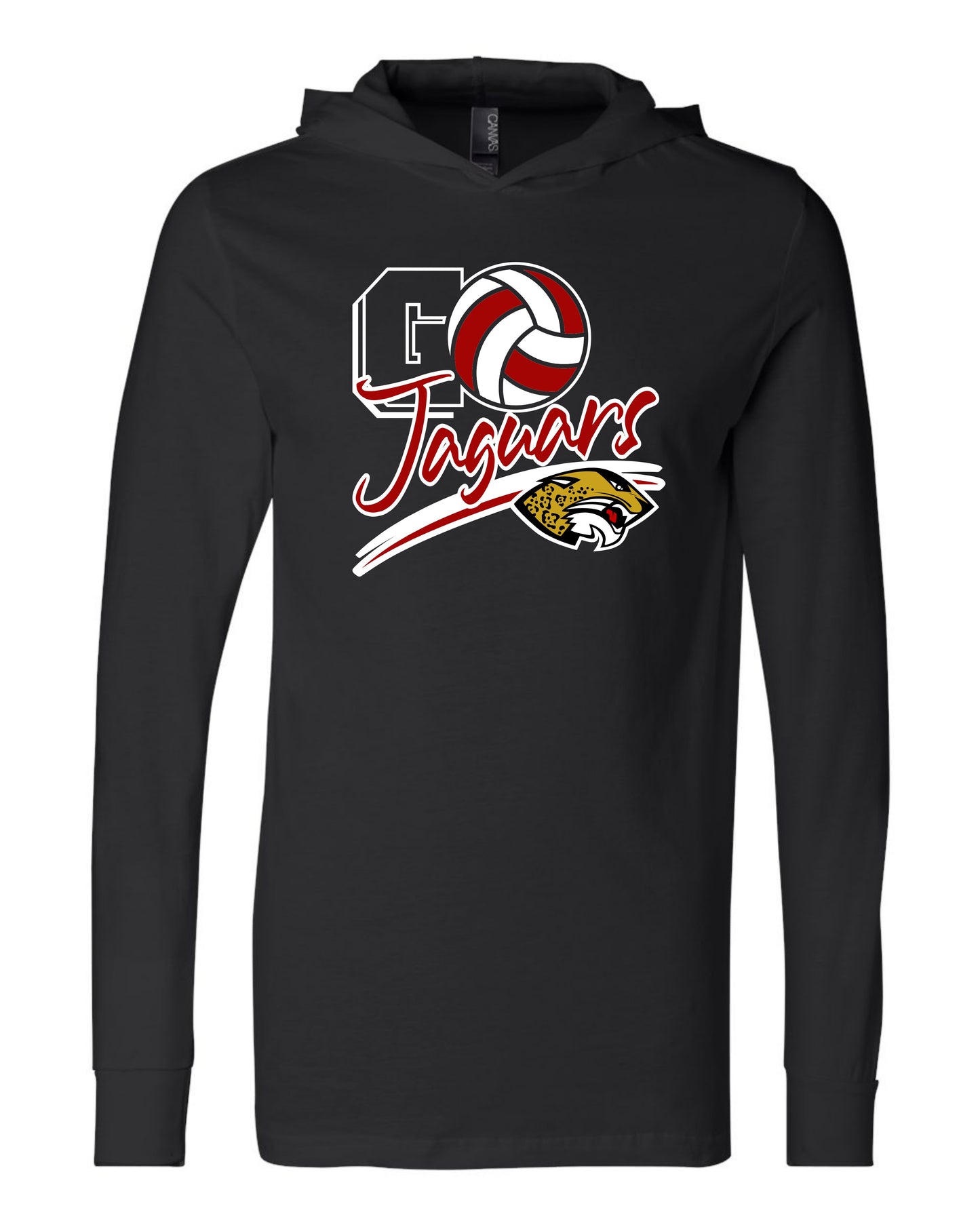 Go Jaguars - Adult Hooded Long Sleeve