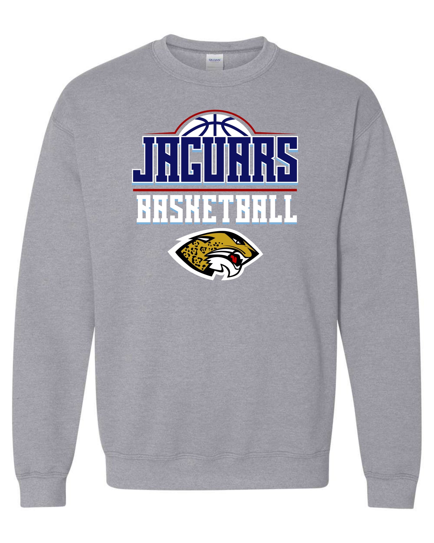 Jaguars Basketball 3D - Adult Sweatshirts