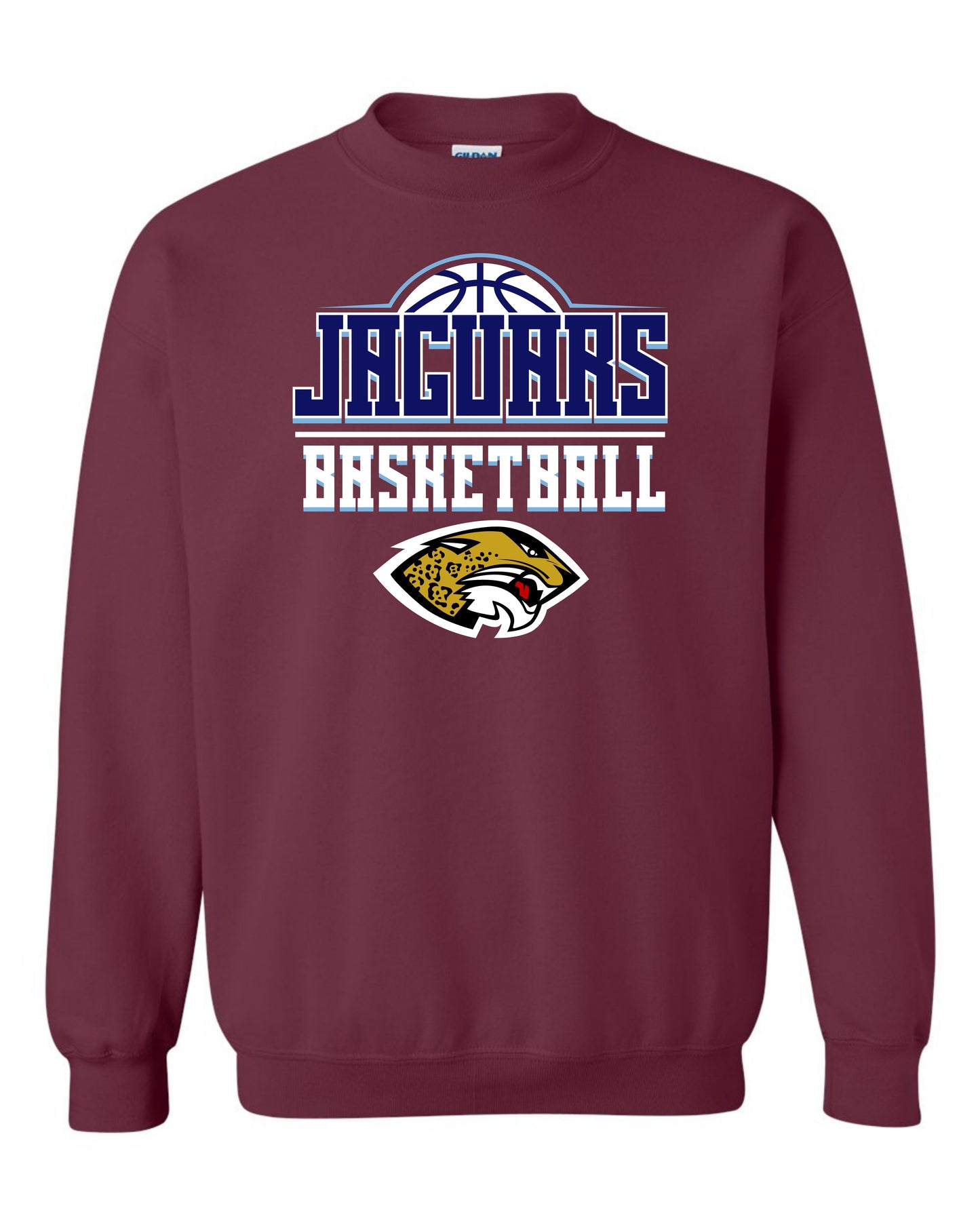 Jaguars Basketball 3D - Adult Sweatshirts
