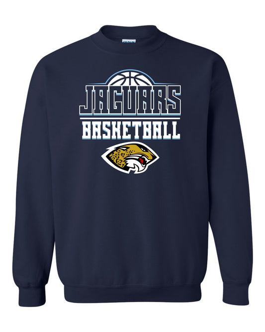 Jaguars Basketball 3D - Youth Sweatshirt