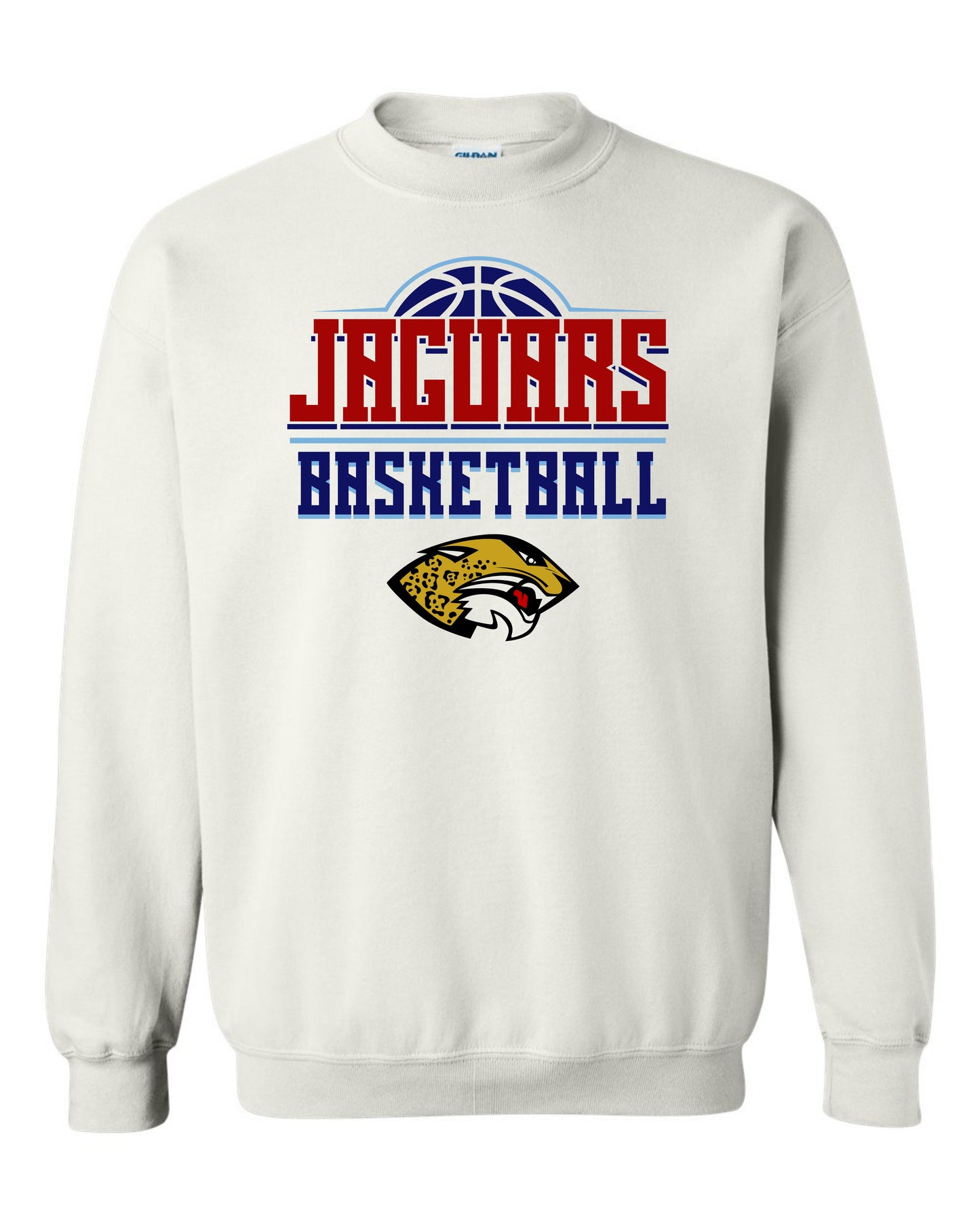Jaguars Basketball 3D - Adult Sweatshirts