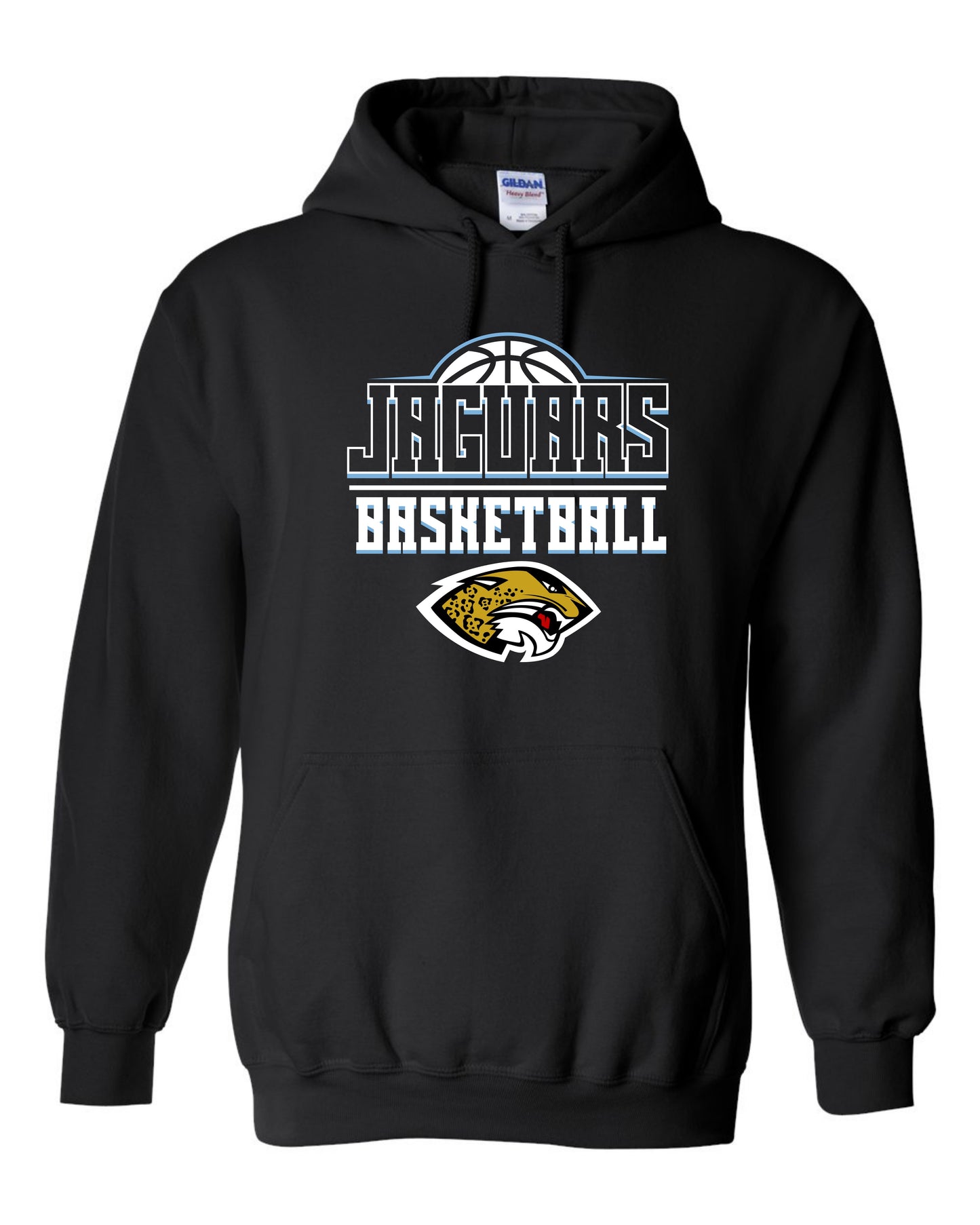Jaguars Basketball 3D - Adult Hoodie