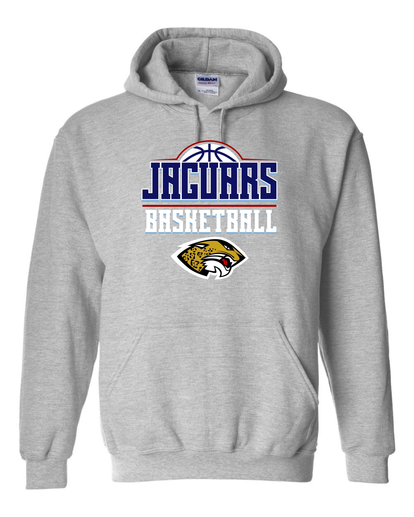 Jaguars Basketball 3D - Adult Hoodie