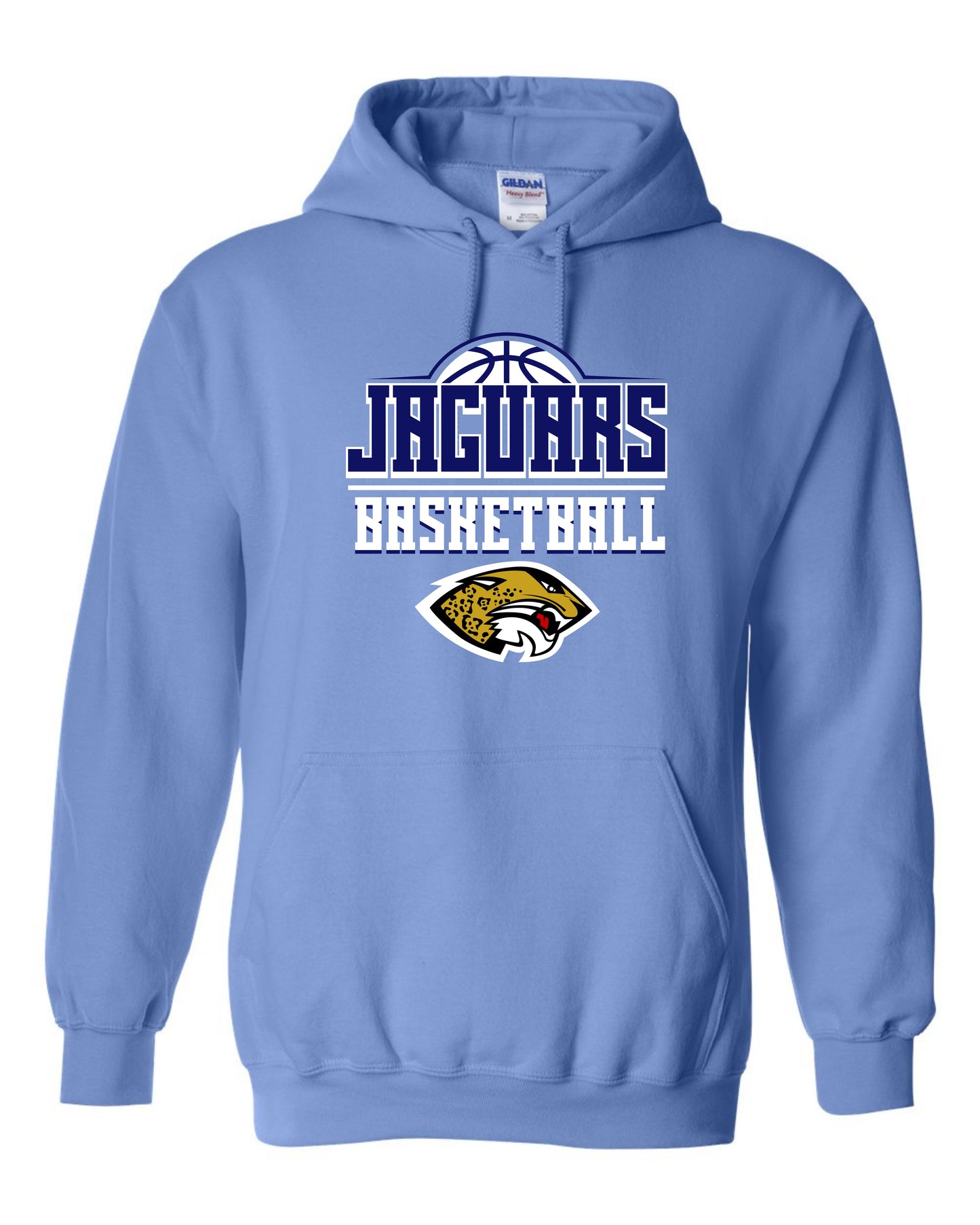 Jaguars Basketball 3D - Adult Hoodie