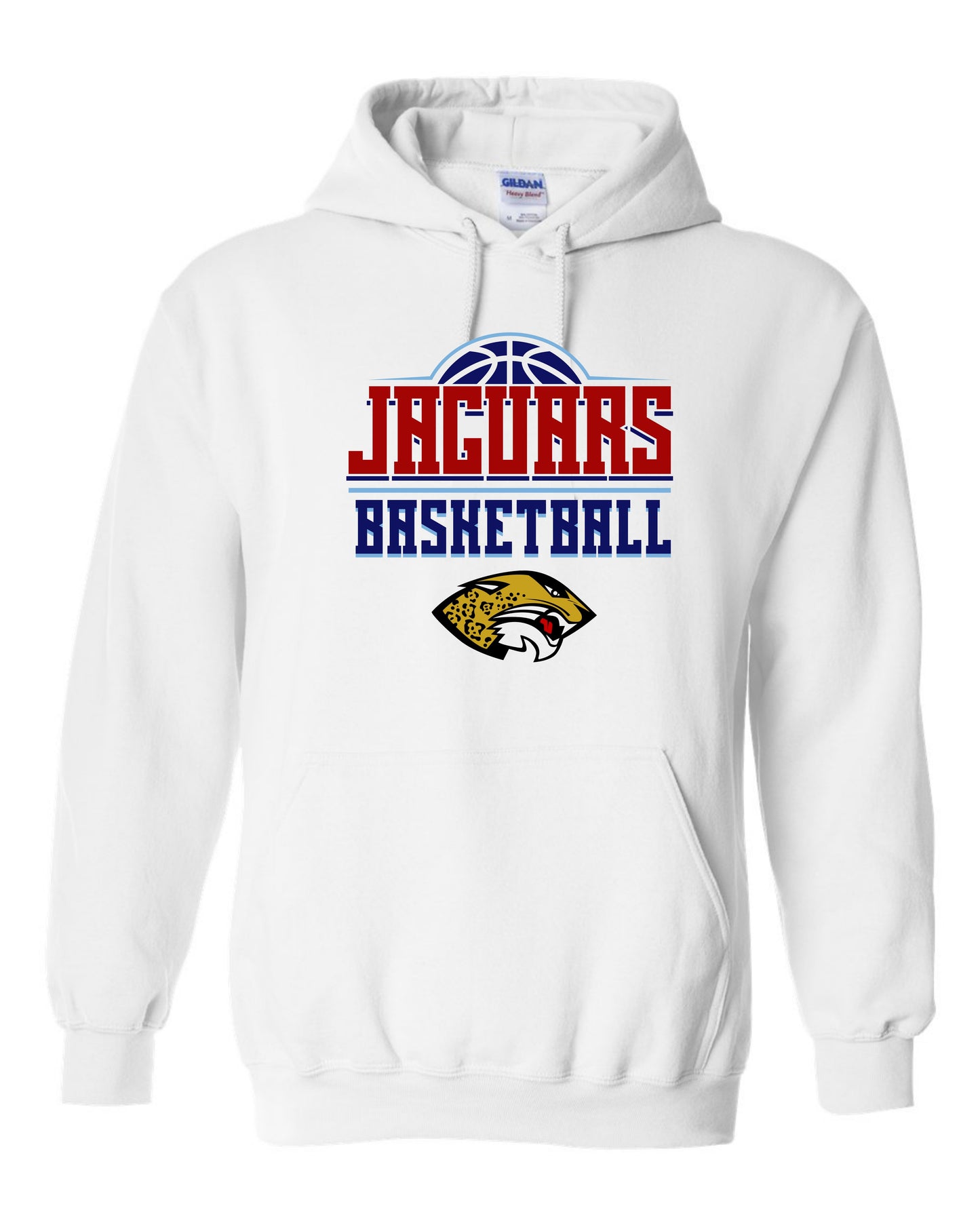 Jaguars Basketball 3D - Adult Hoodie