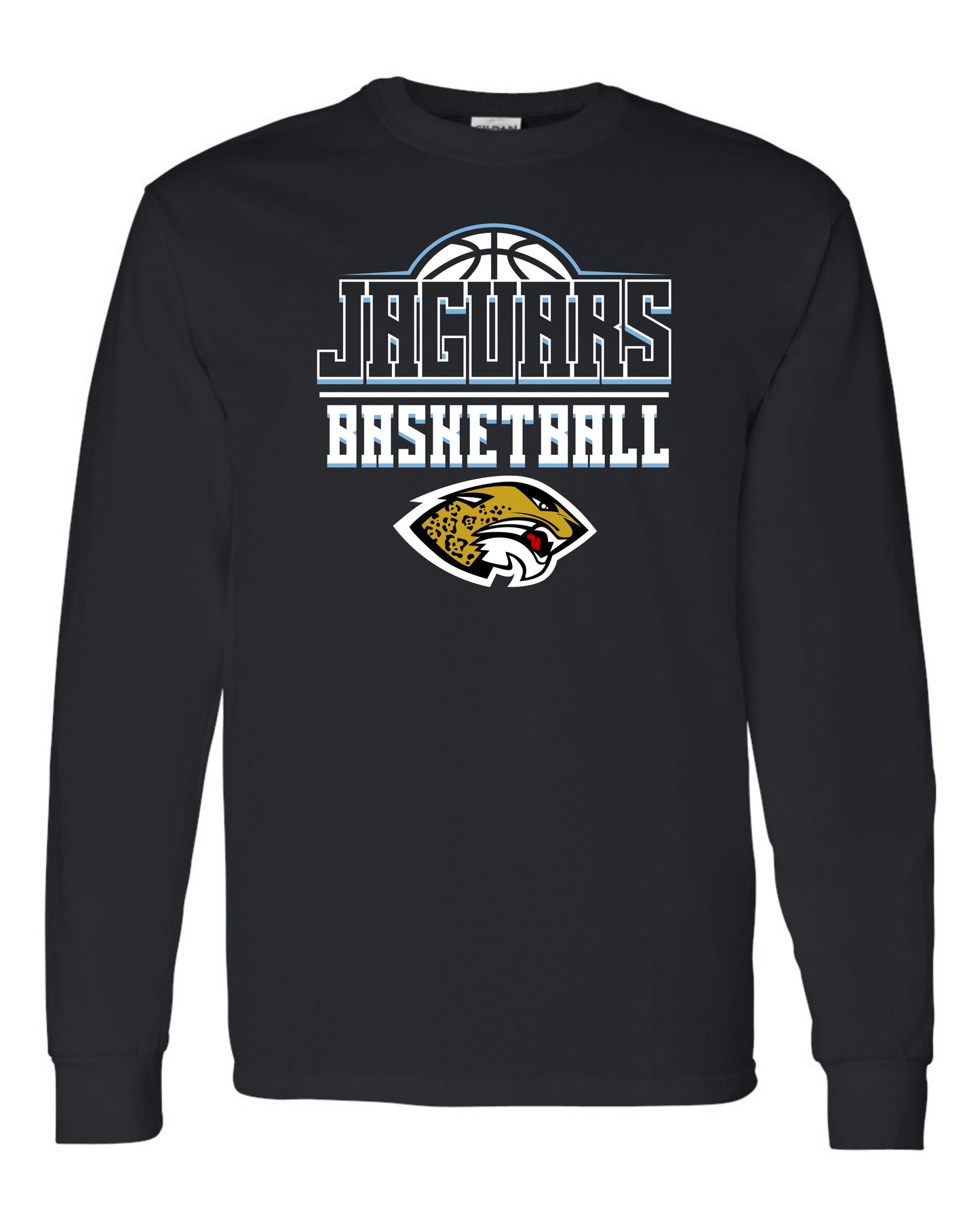 Jaguars Basketball 3D - Adult Long Sleeve