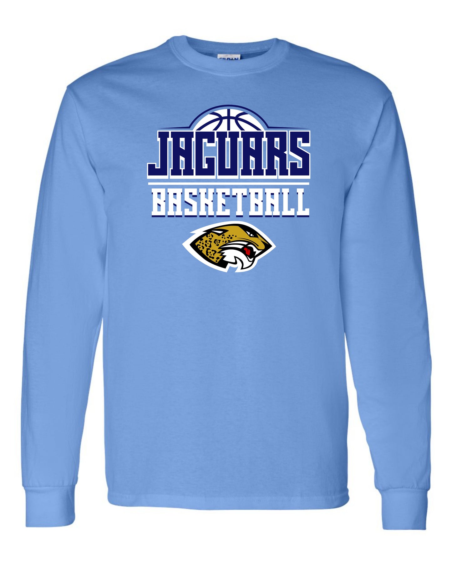 Jaguars Basketball 3D - Adult Long Sleeve