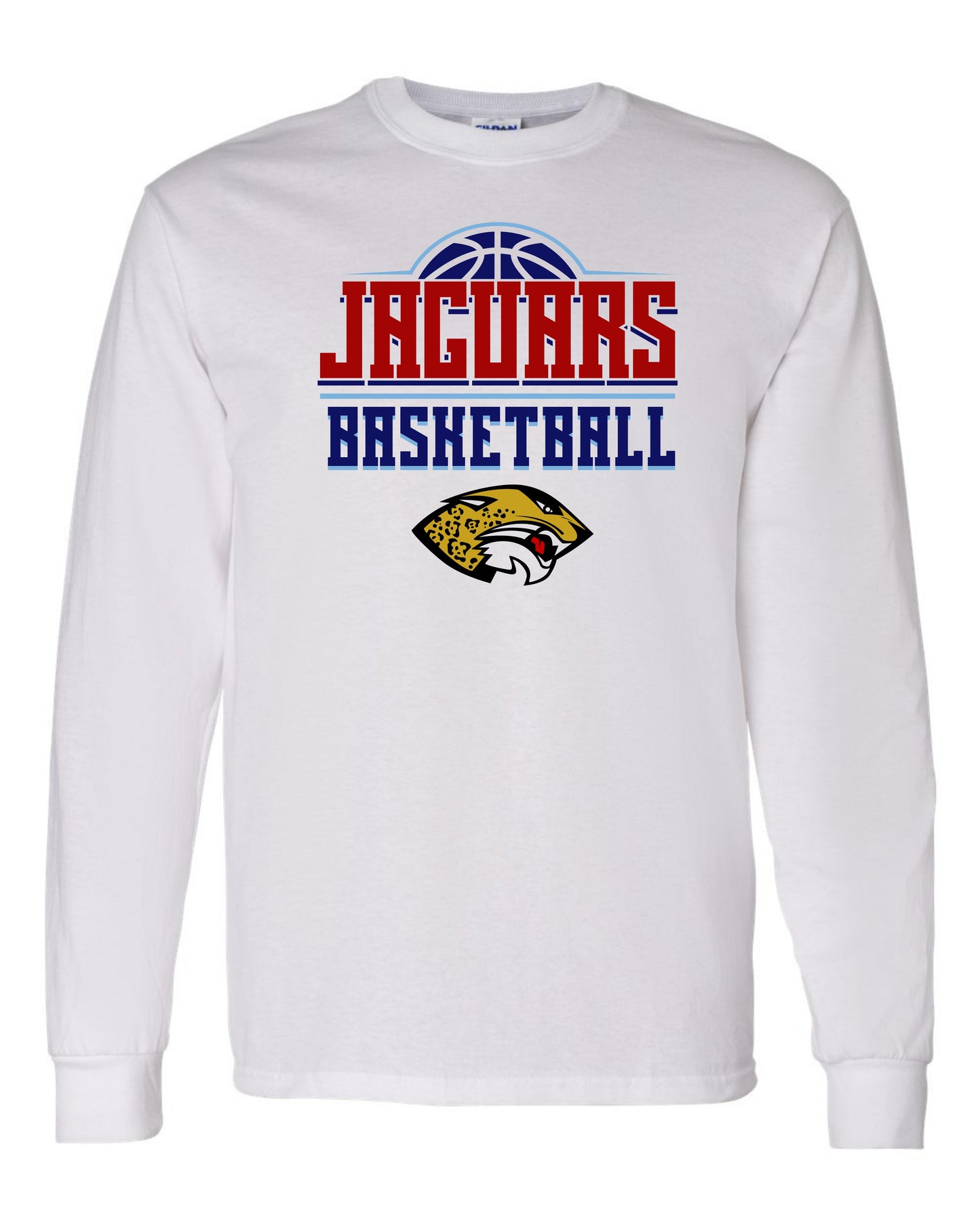 Jaguars Basketball 3D - Adult Long Sleeve