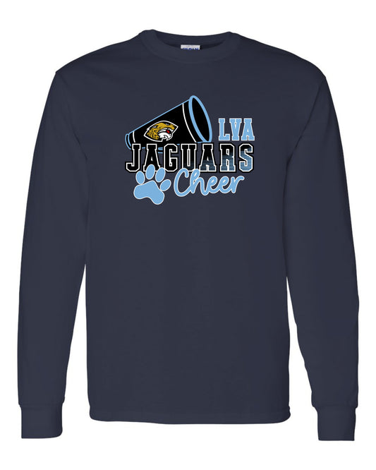 Jaguars Mega-Cheer - Adult Long Sleeve