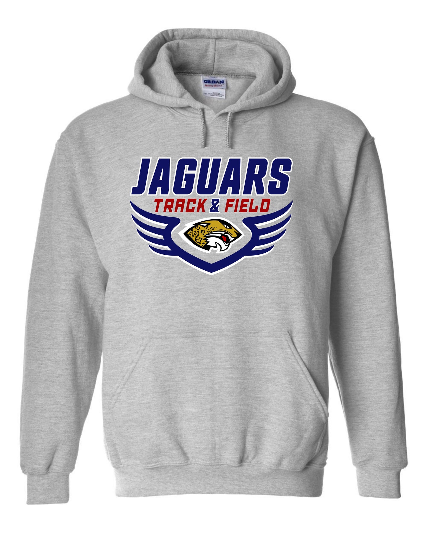 Jaguars Track & Field Wings - Youth Hoodie