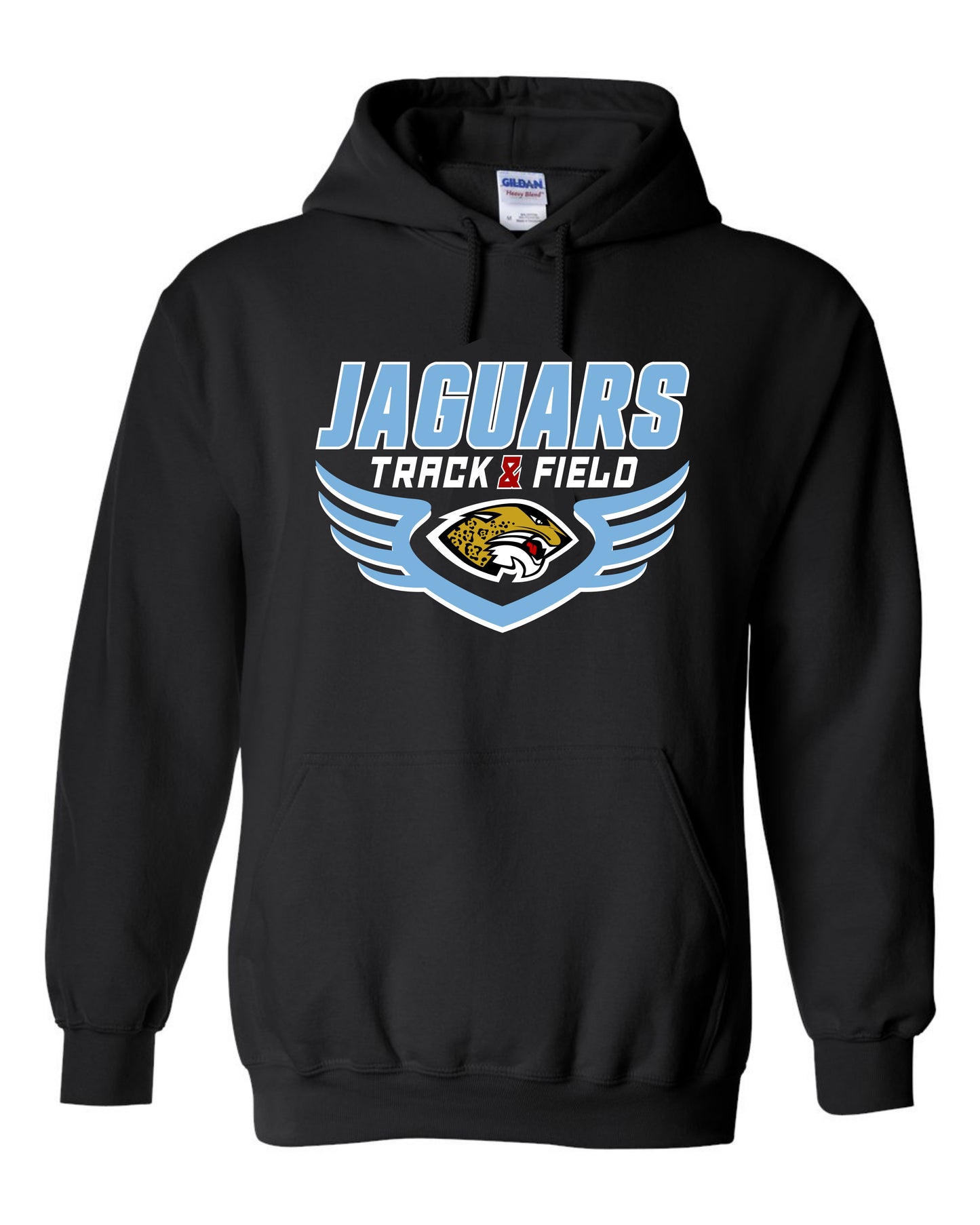 Jaguars Track & Field Wings - Youth Hoodie