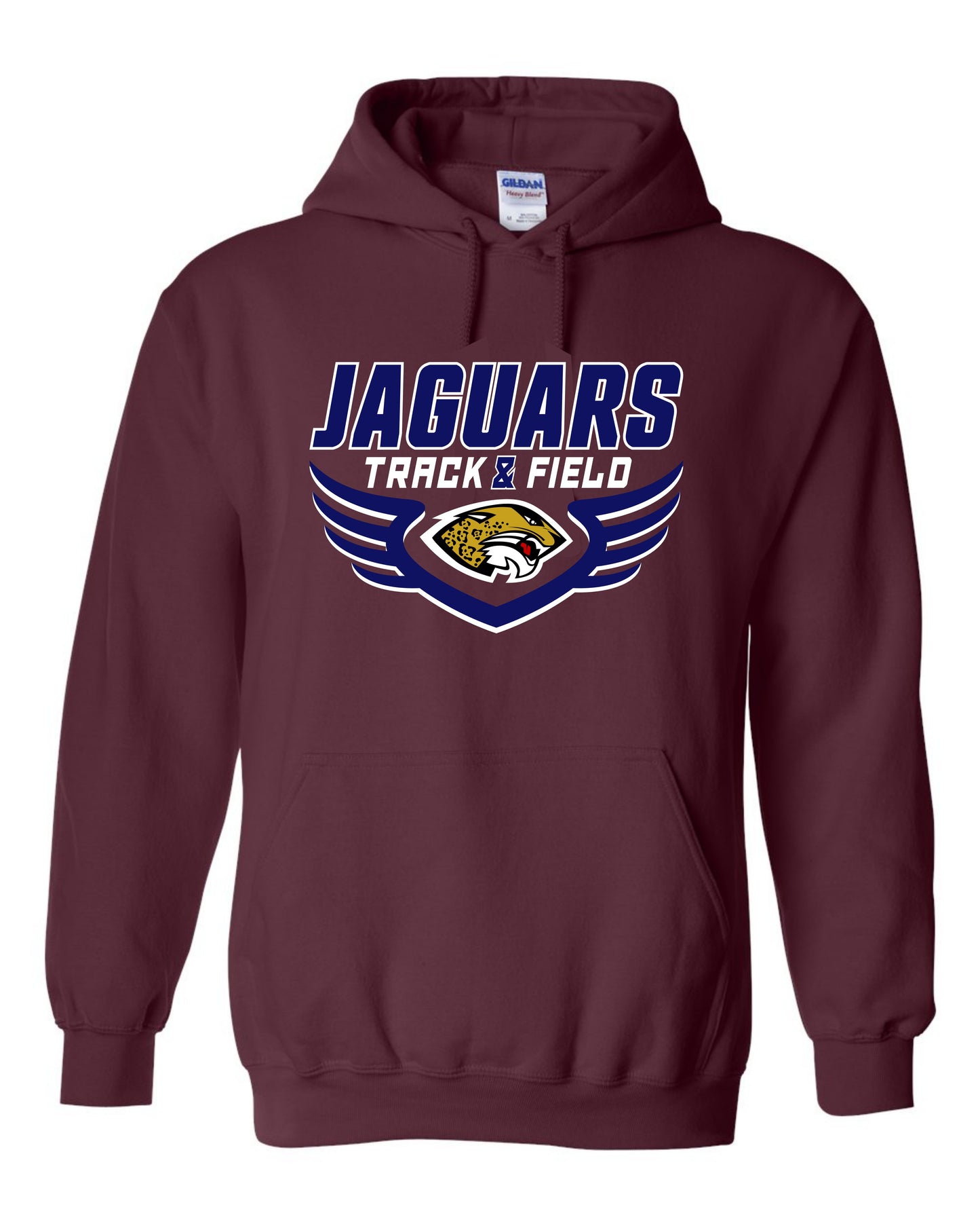 Jaguars Track & Field Wings - Youth Hoodie