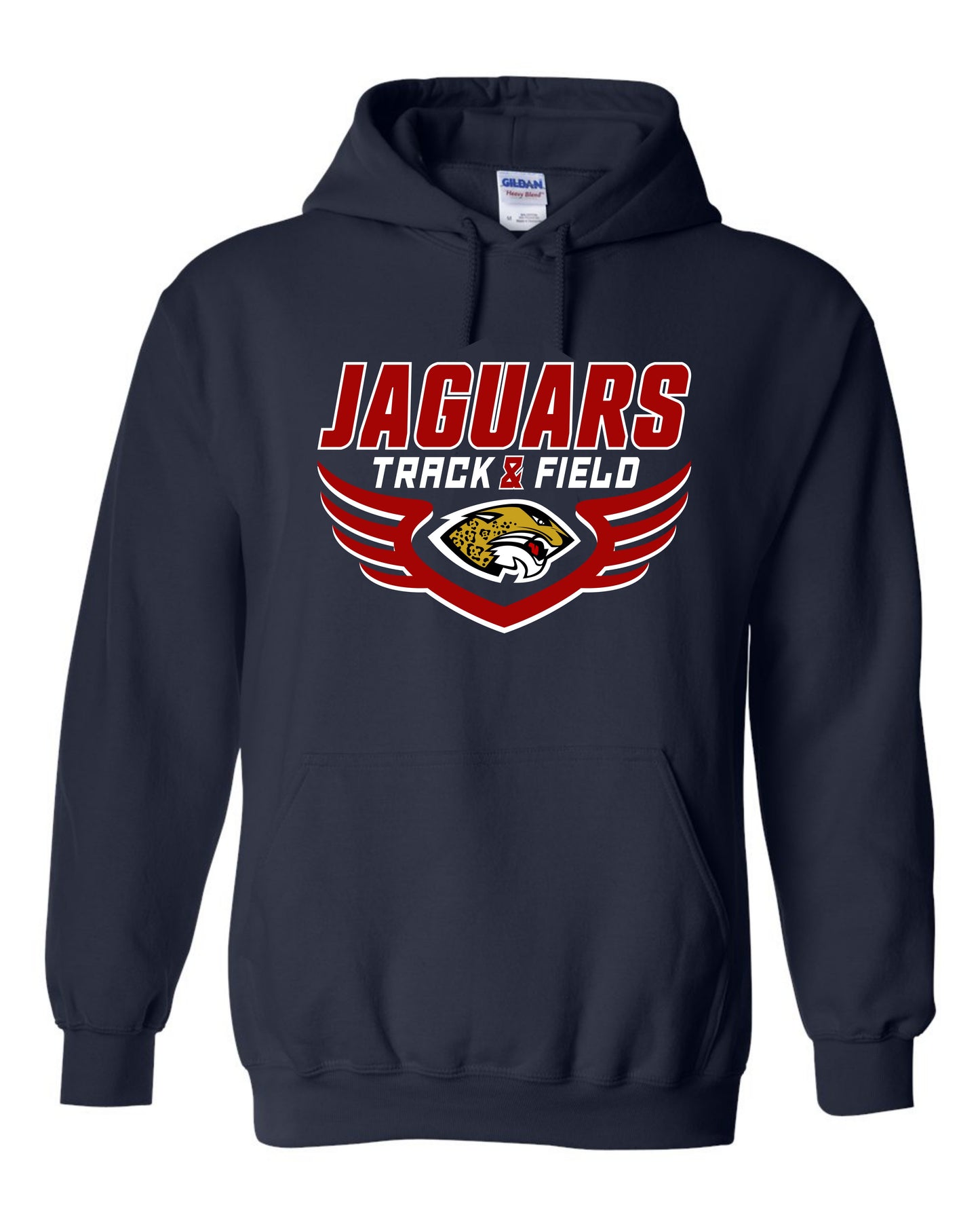 Jaguars Track & Field Wings - Youth Hoodie
