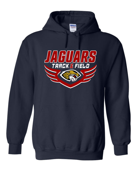 Jaguars Track & Field Wings - Youth Hoodie