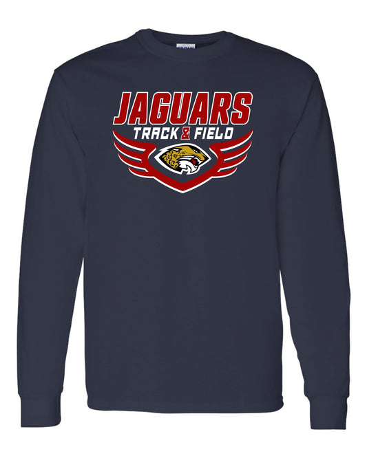 Jaguars Track & Field Wings - Youth Long Sleeve