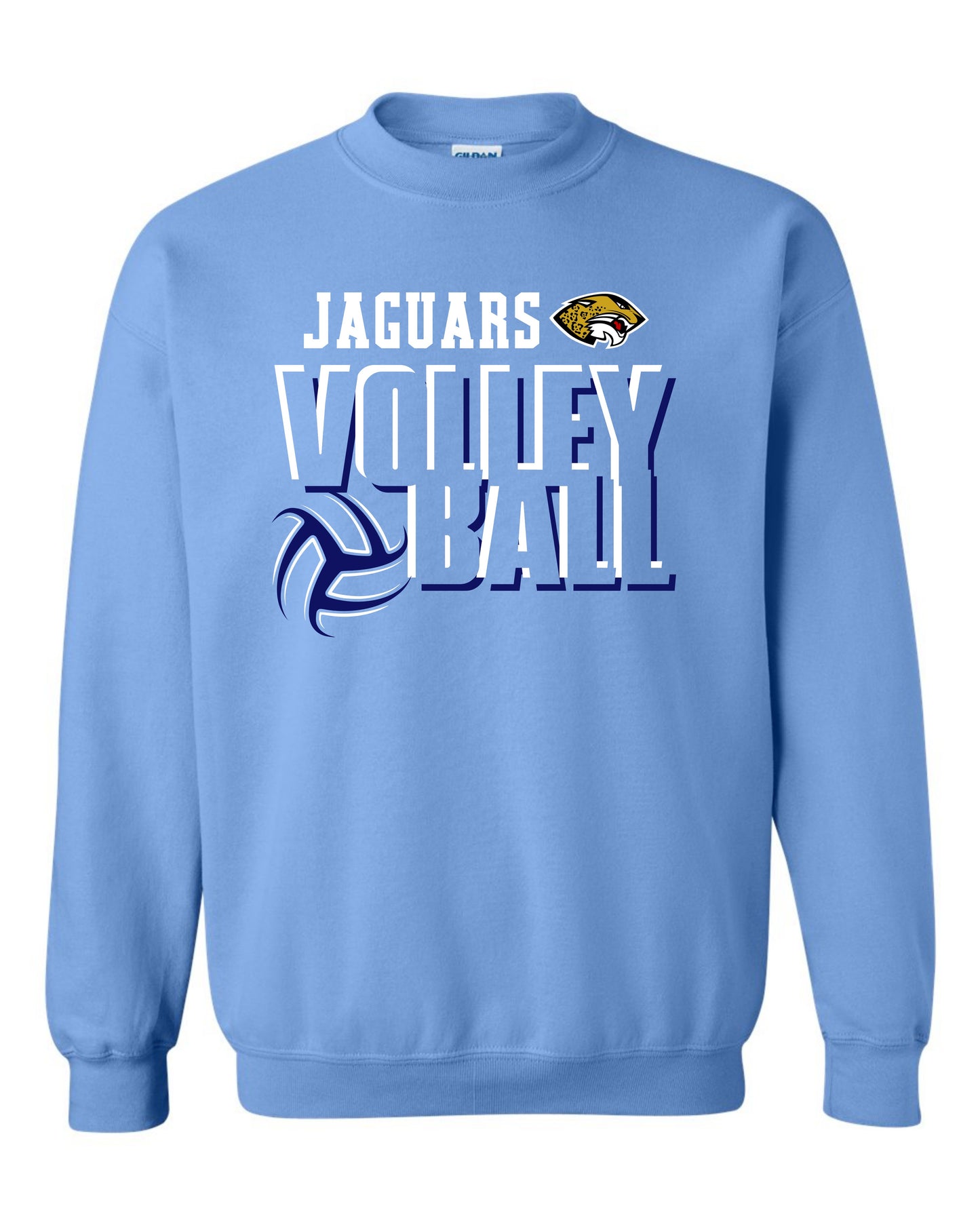 Jaguars Volleyball 3D - Adult Sweatshirts