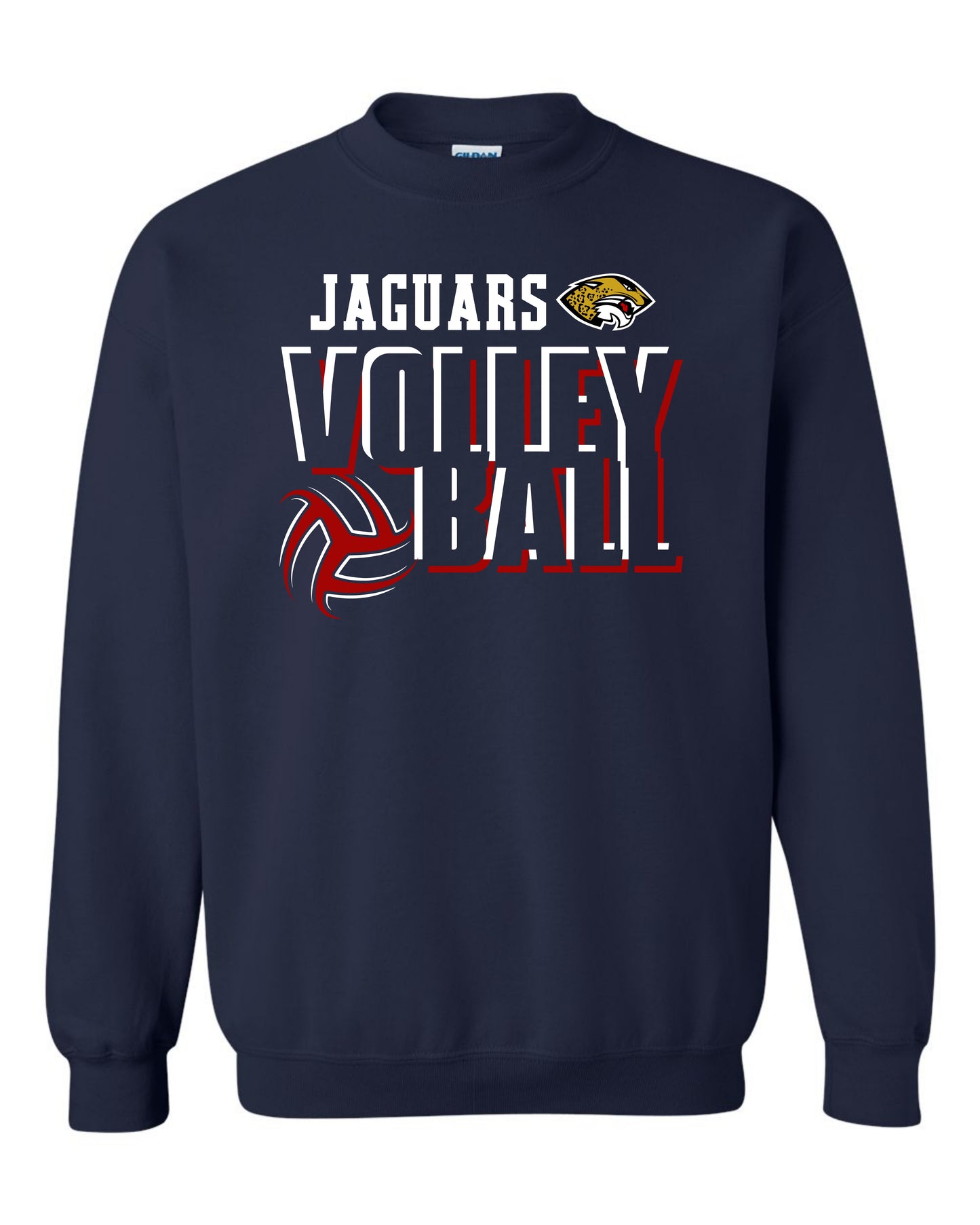 Jaguars Volleyball 3D - Adult Sweatshirts