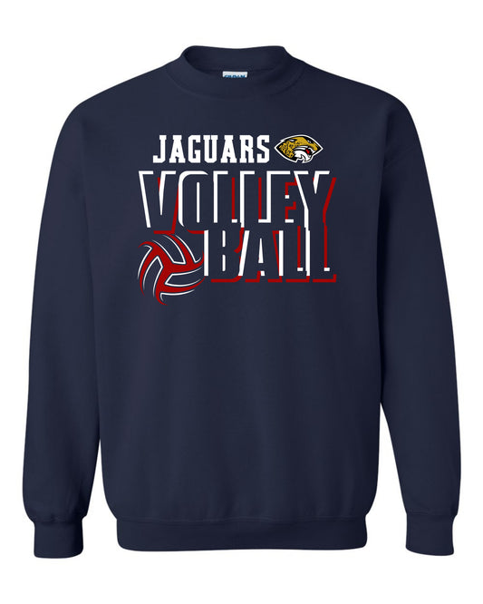 Jaguars Volleyball 3D - Youth Sweatshirt