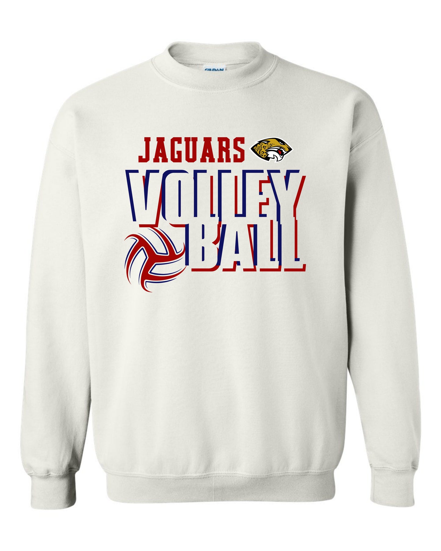 Jaguars Volleyball 3D - Adult Sweatshirts