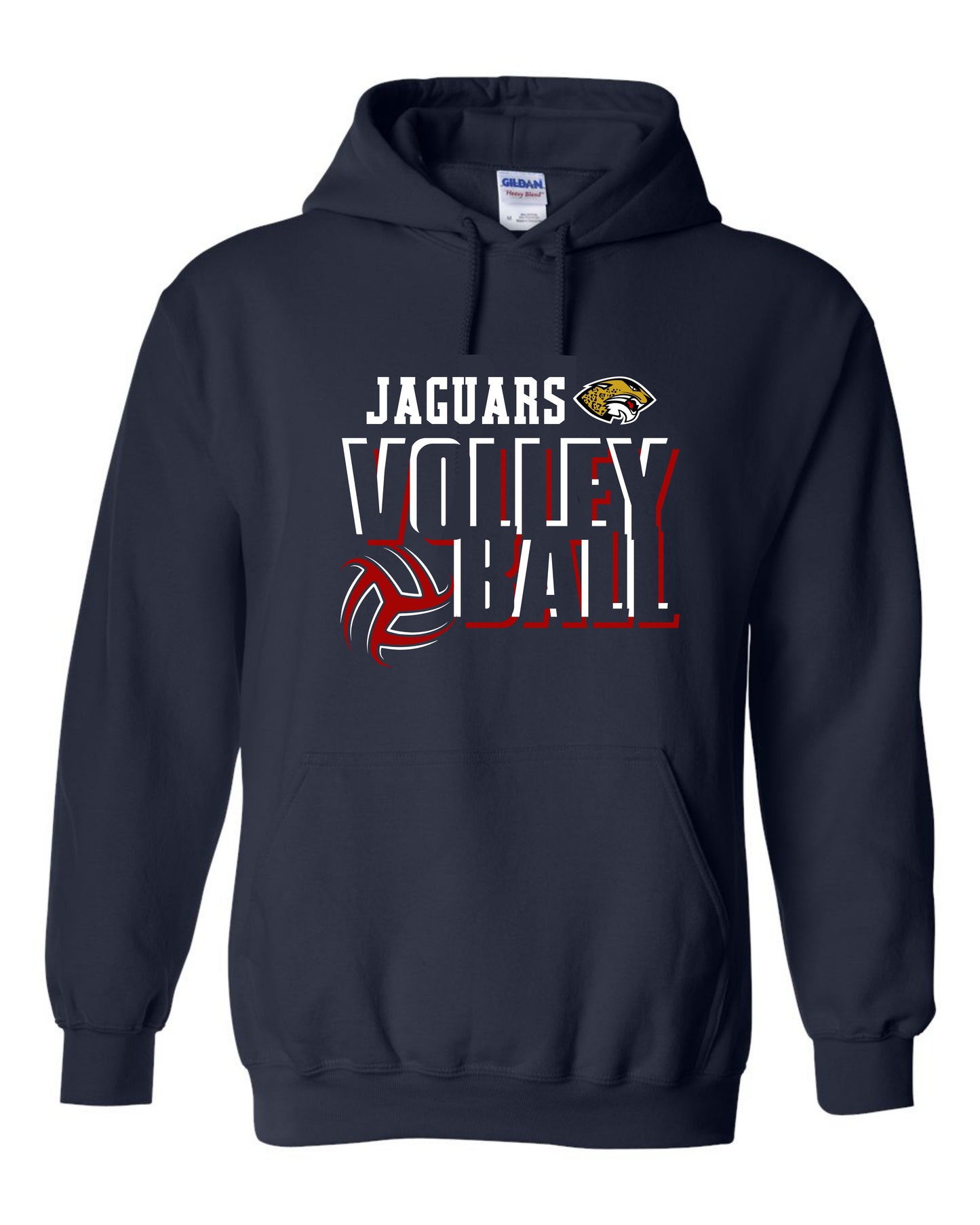 Jaguars Volleyball 3D - Youth Hoodie