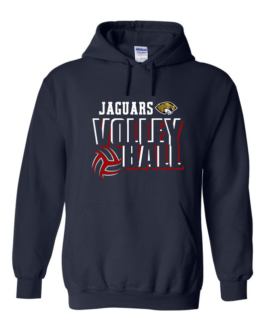 Jaguars Volleyball 3D - Youth Hoodie