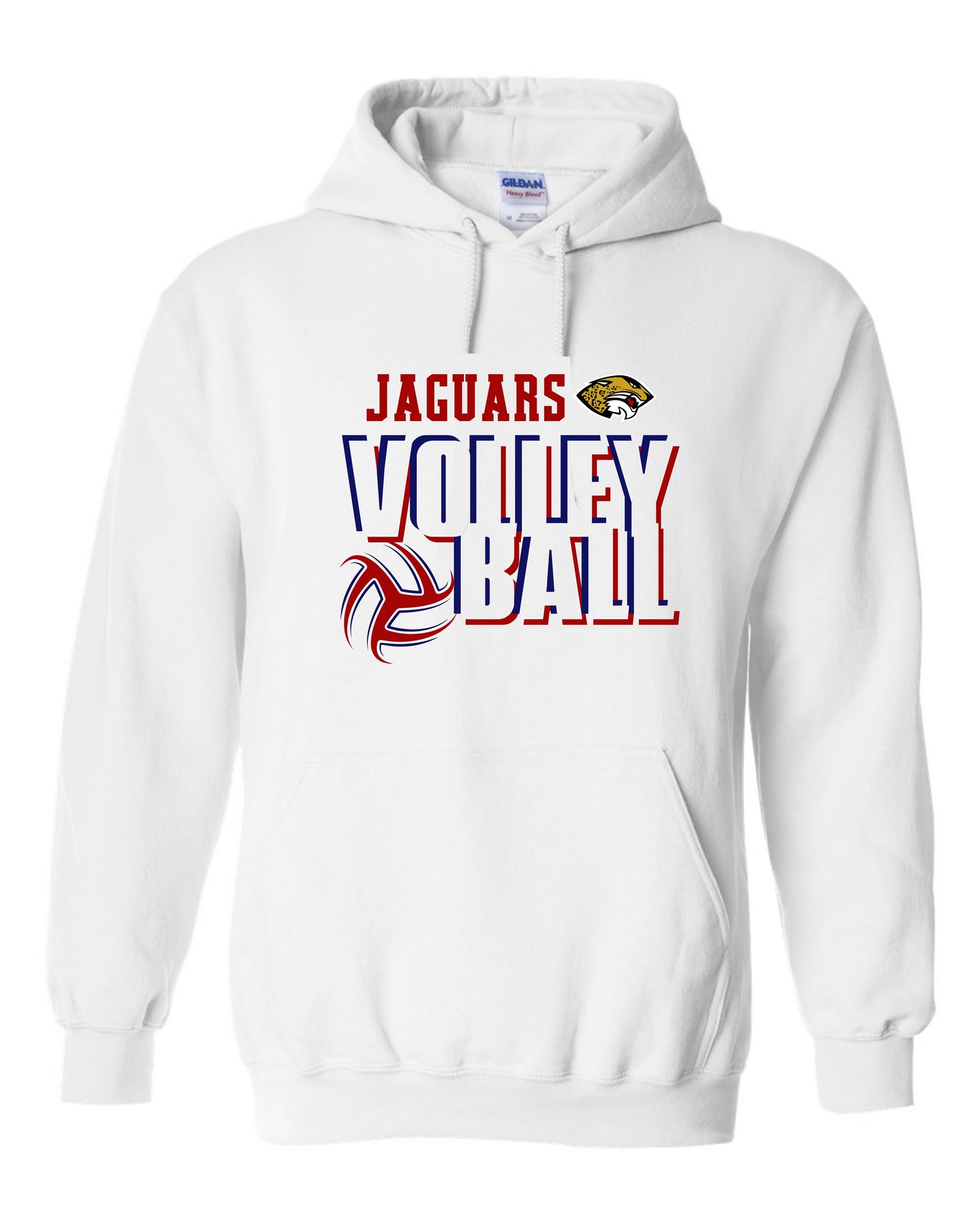 Jaguars Volleyball 3D - Youth Hoodie