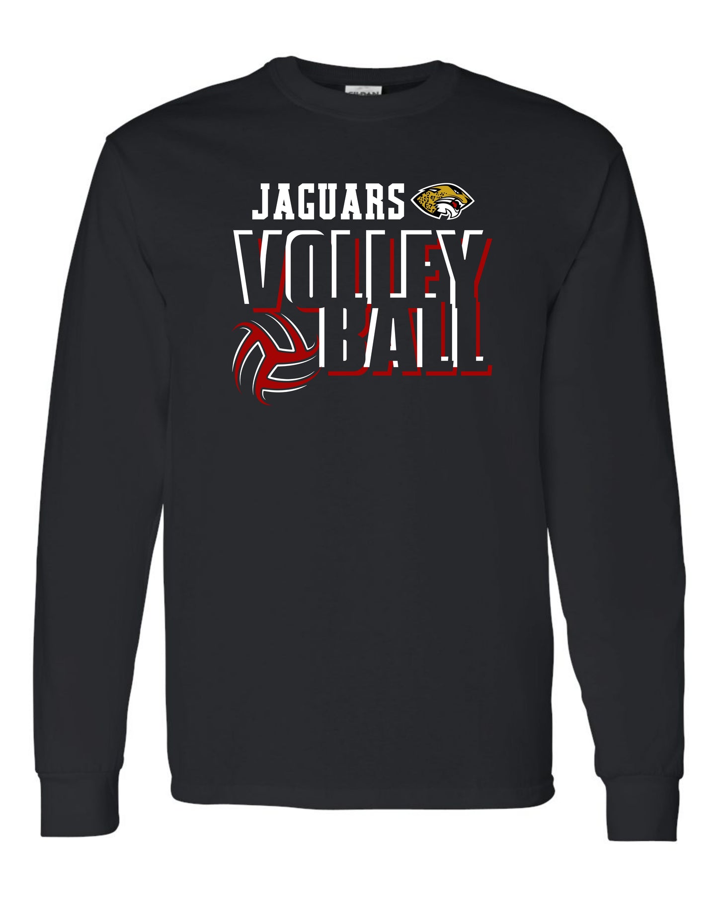 Jaguars Volleyball 3D - Adult Long Sleeve