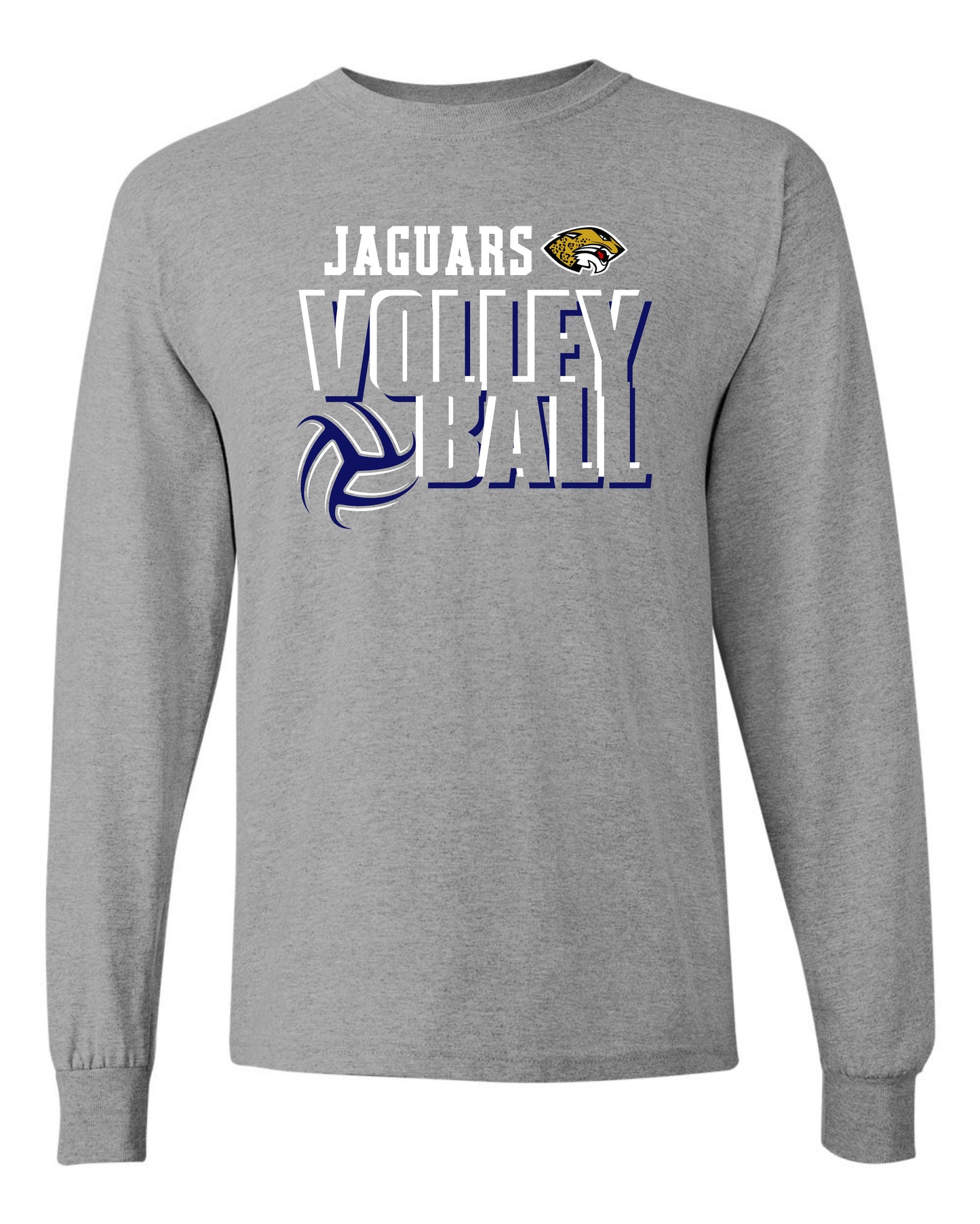Jaguars Volleyball 3D - Adult Long Sleeve
