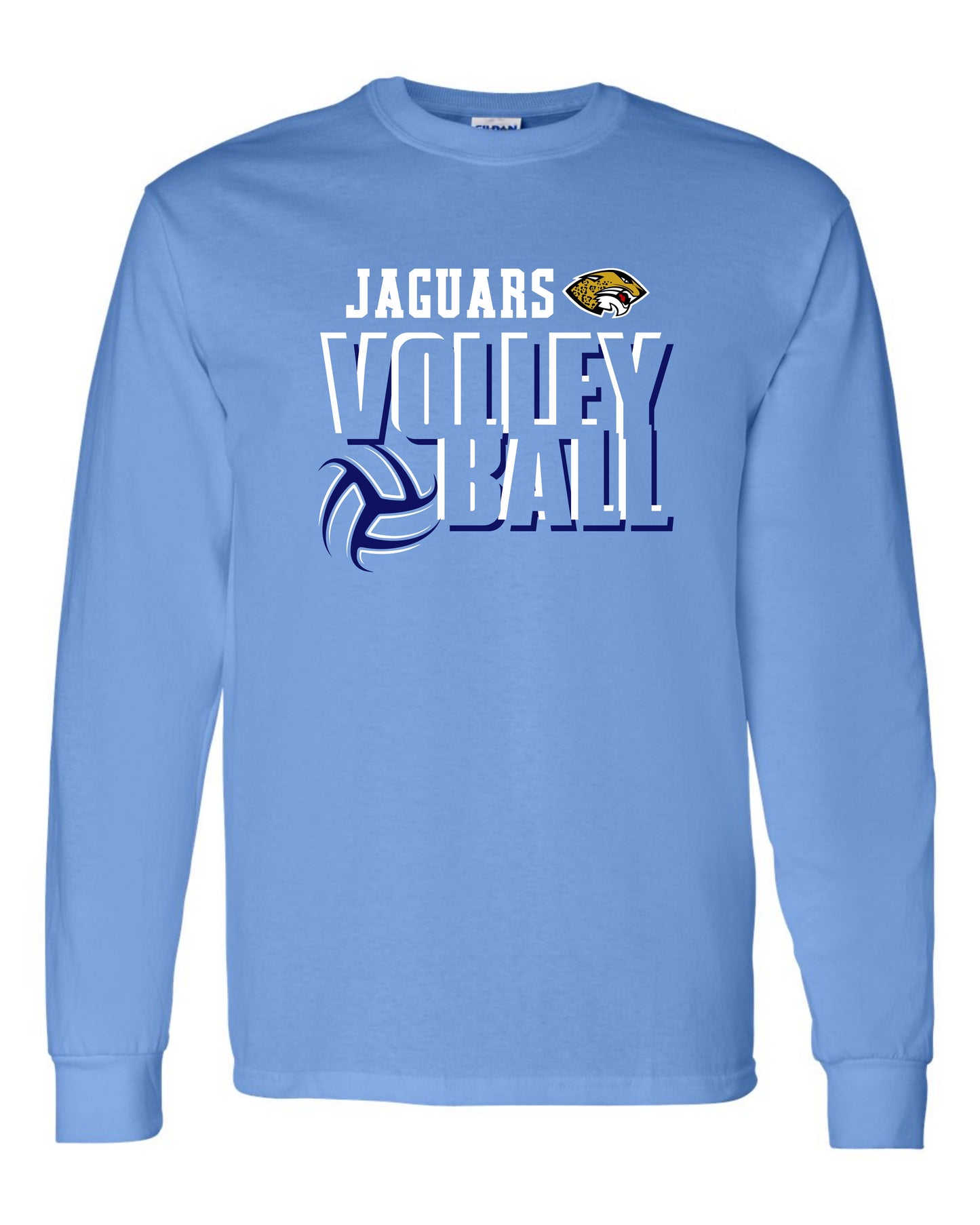 Jaguars Volleyball 3D - Adult Long Sleeve