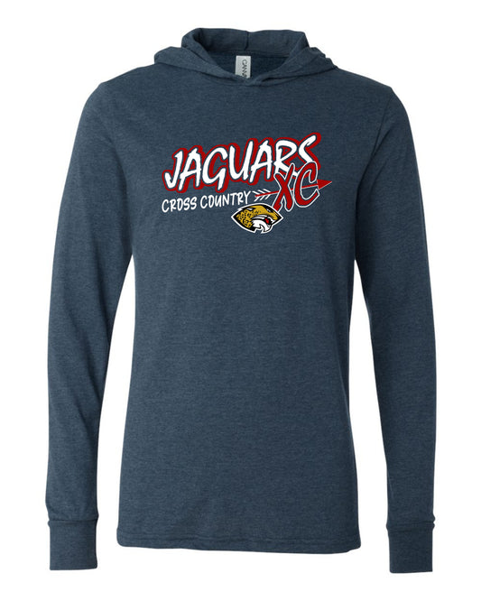 Jaguars XC Primal - Adult Hooded Long Sleeve