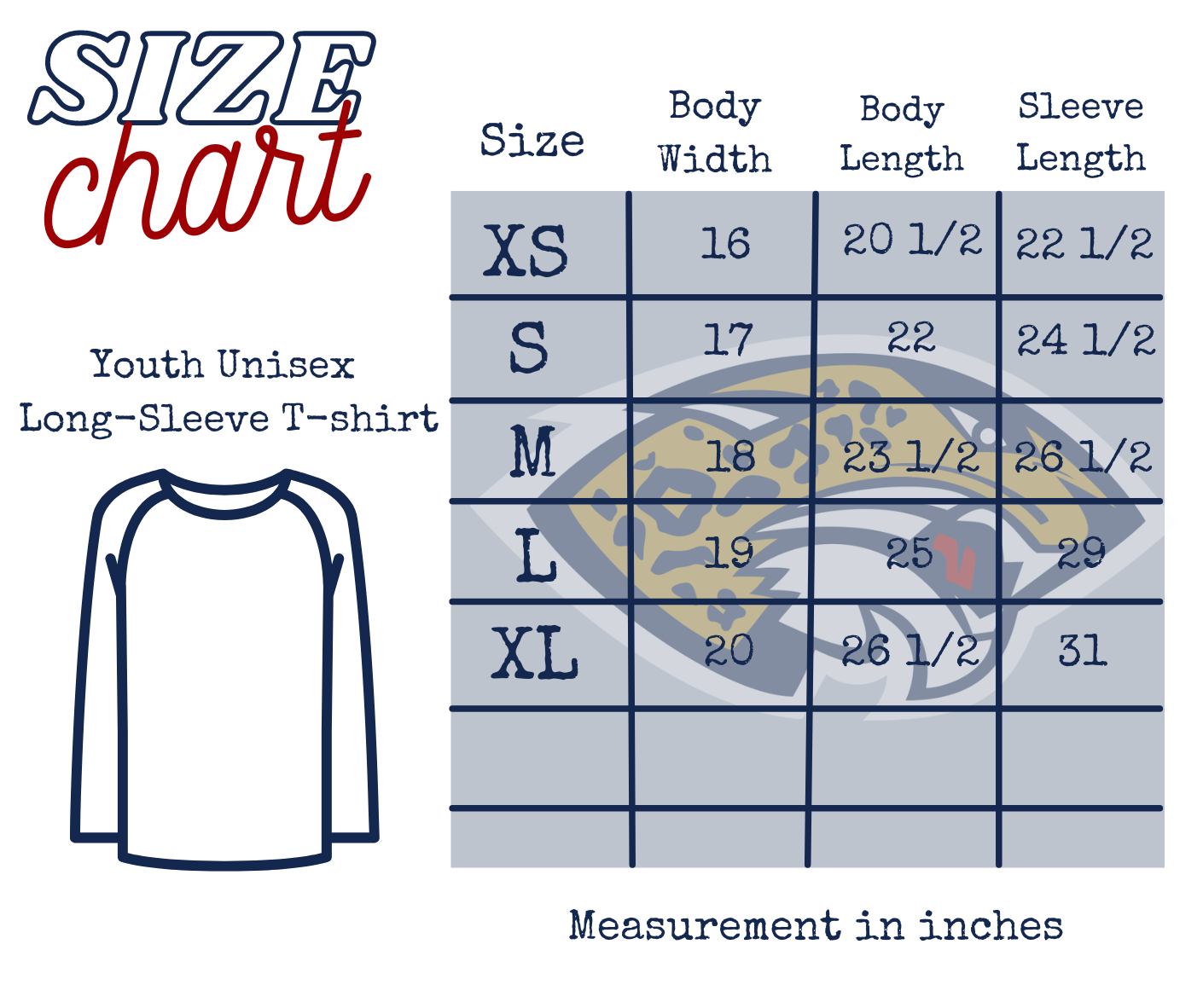 High School Uniform - Youth Long Sleeve