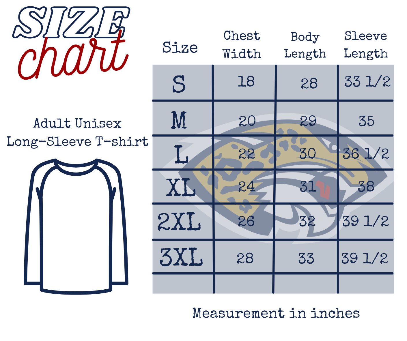 High School Uniform - Adult Long Sleeve