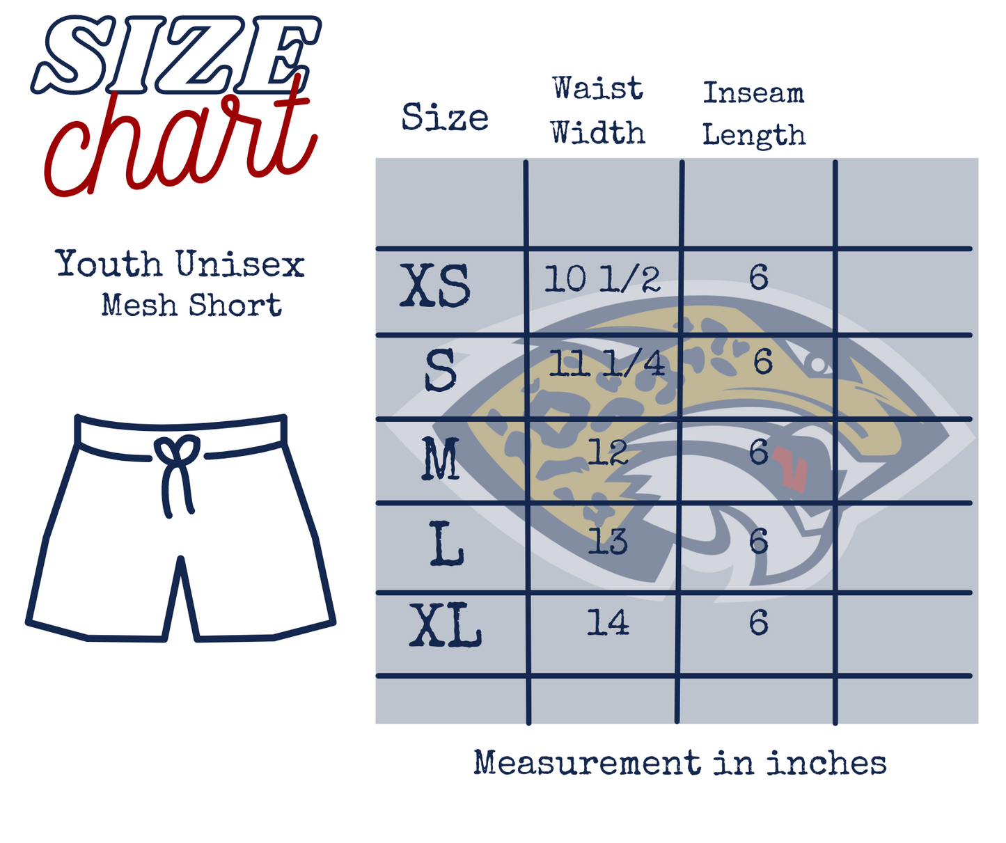 High School Uniform - Youth Shorts