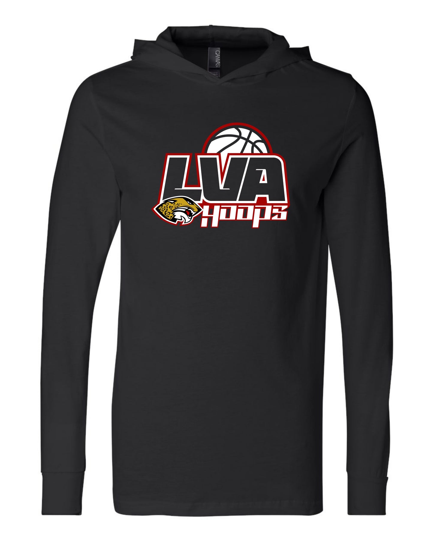LVA Hoops - Adult Hooded Long Sleeve