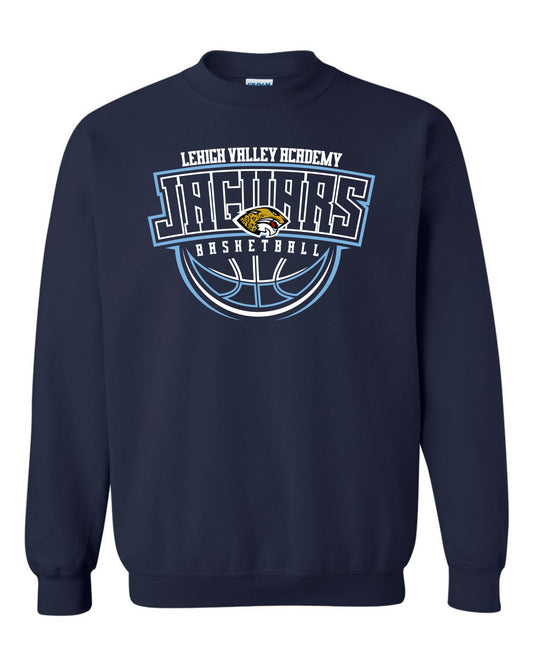 LVA Jaguars Basketball Abstract - Youth Sweatshirt