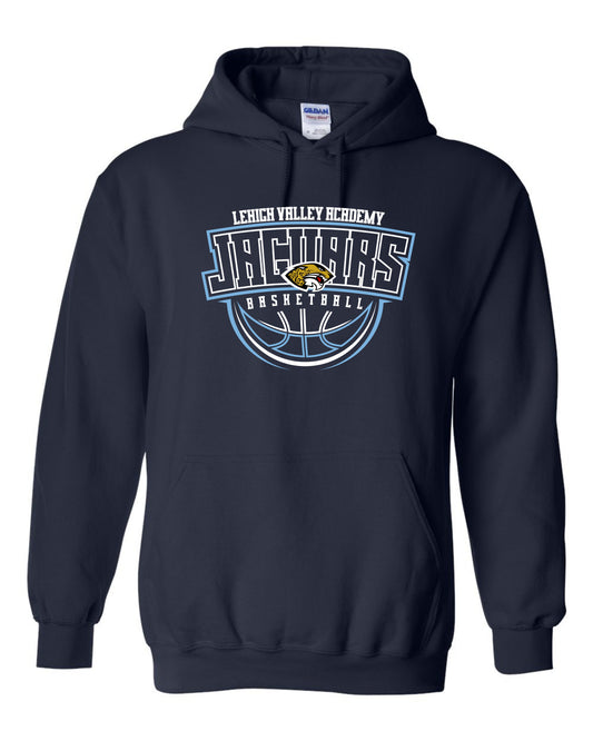 LVA Jaguars Basketball Abstract - Youth Hoodie