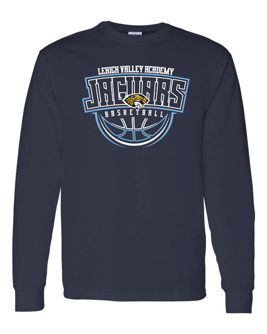 LVA Jaguars Basketball Abstract - Youth Long Sleeve