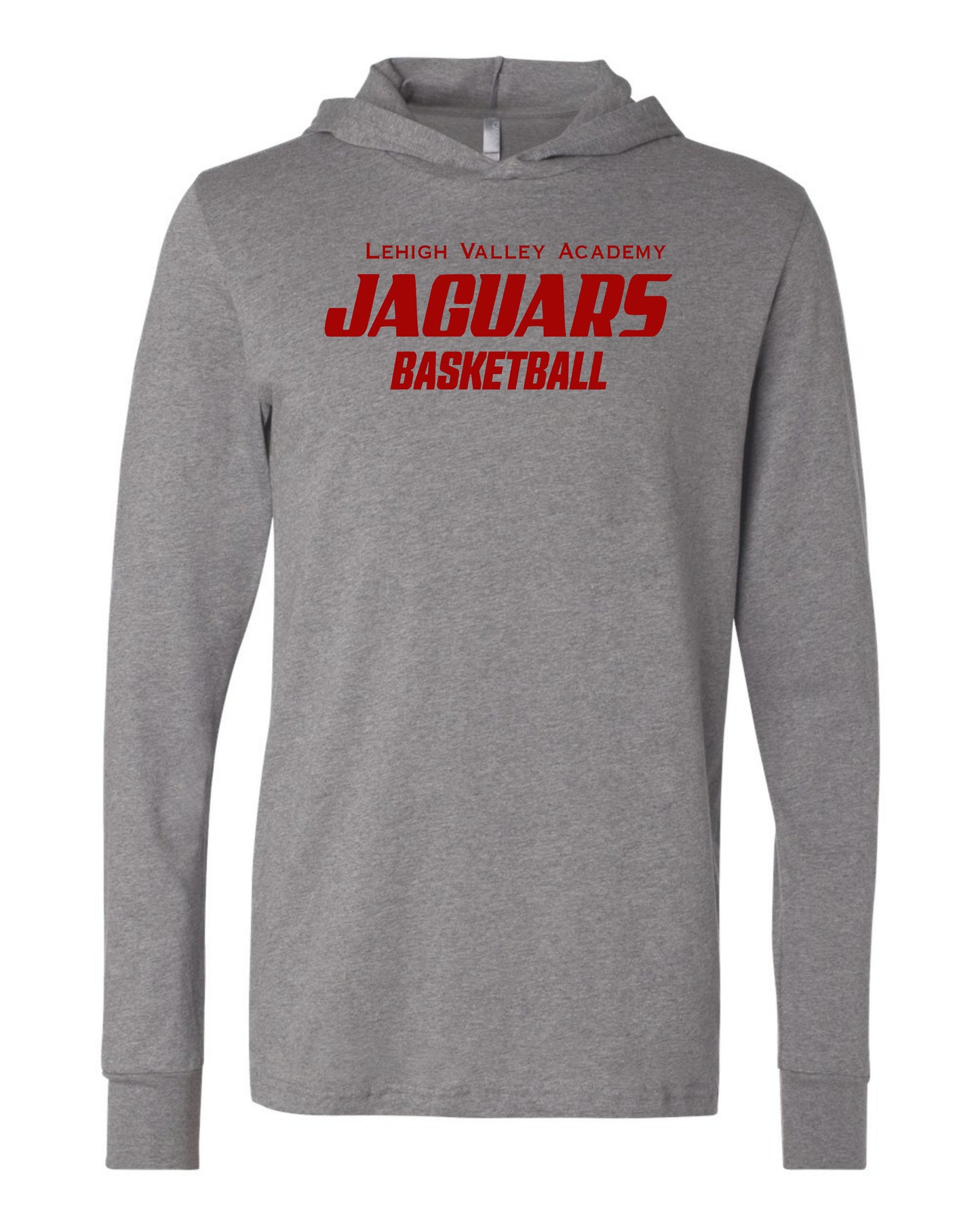 LVA Jaguars Basketball - Adult Hooded Long Sleeve