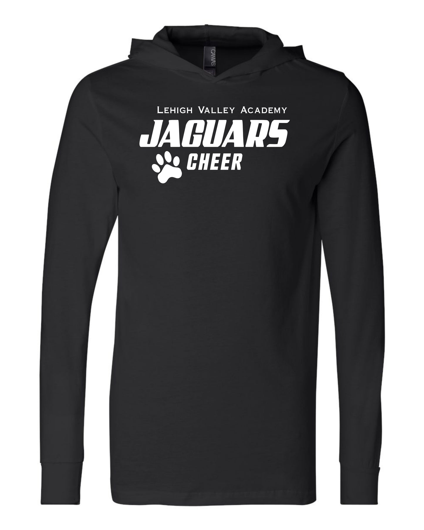 LVA Jaguars Cheer - Adult Hooded Long Sleeve