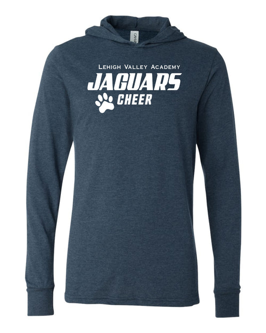 LVA Jaguars Cheer - Adult Hooded Long Sleeve
