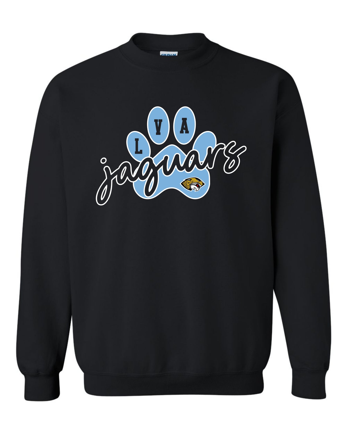 LVA Jaguars Paw - Adult Sweatshirts (Design Color Set 1)