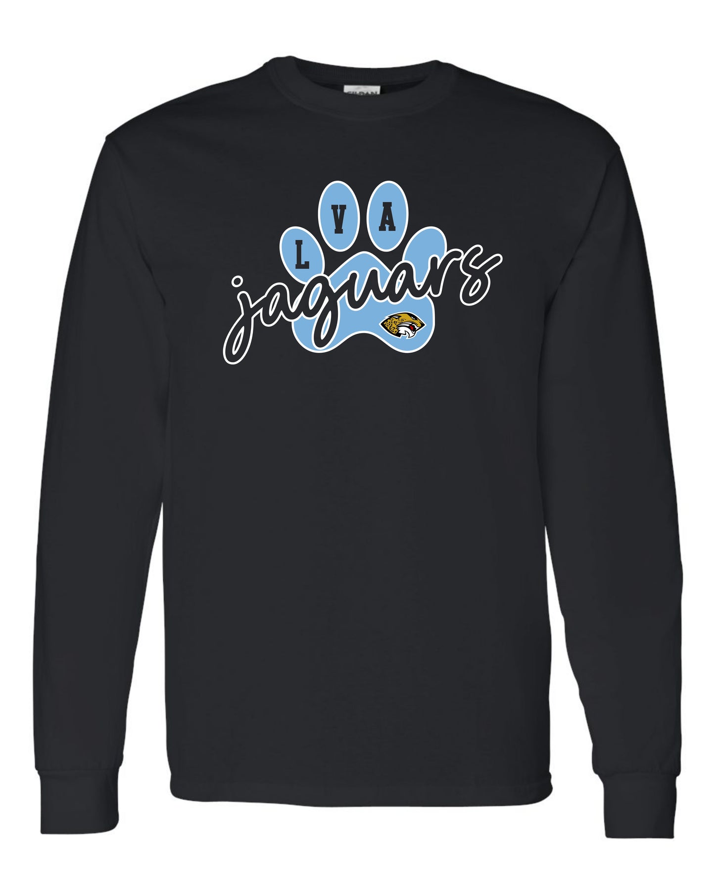 LVA Jaguars Paw - Adult Long Sleeve (Design Color Set 1)