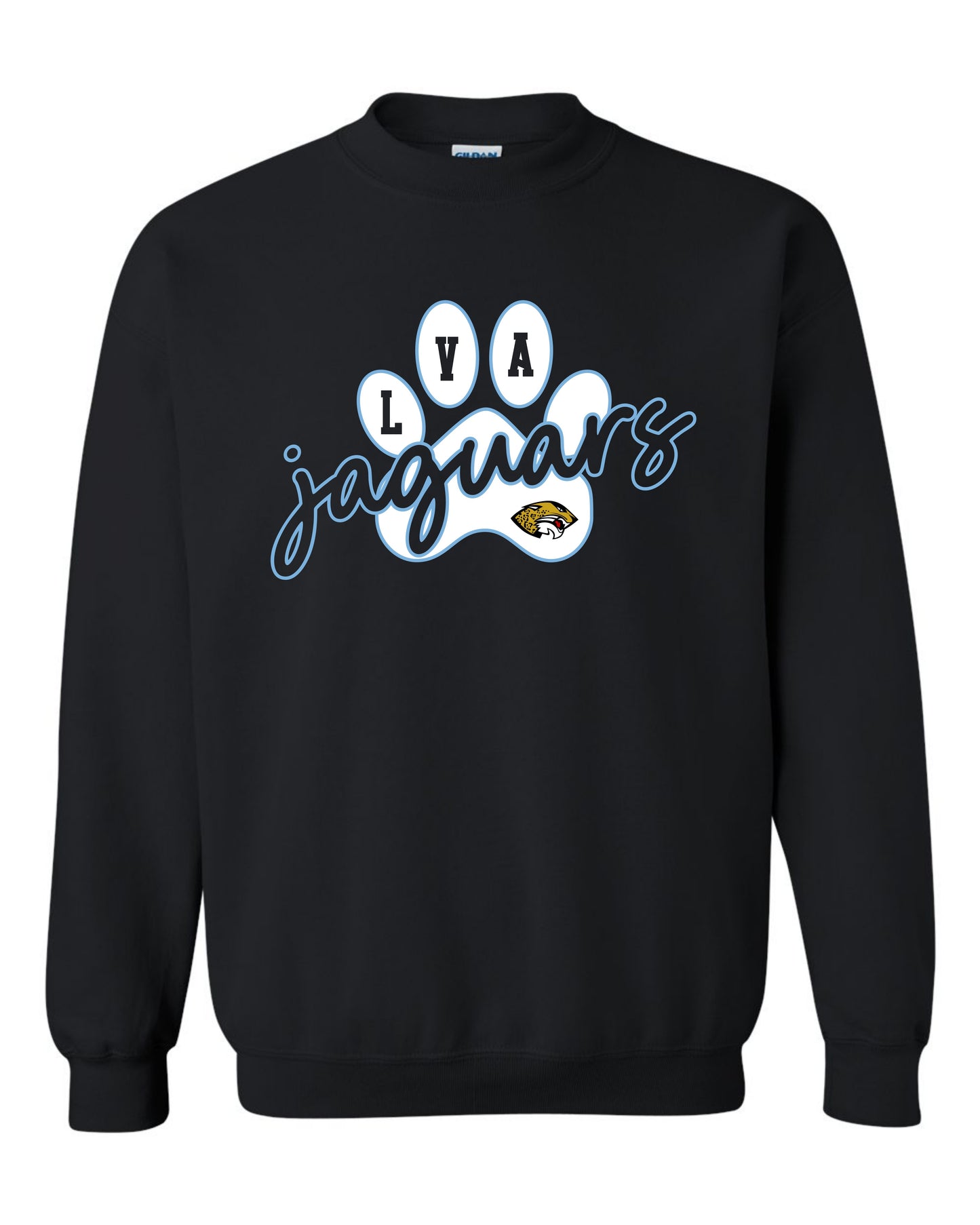LVA Jaguars Paw - Adult Sweatshirts (Design Color Set 2)
