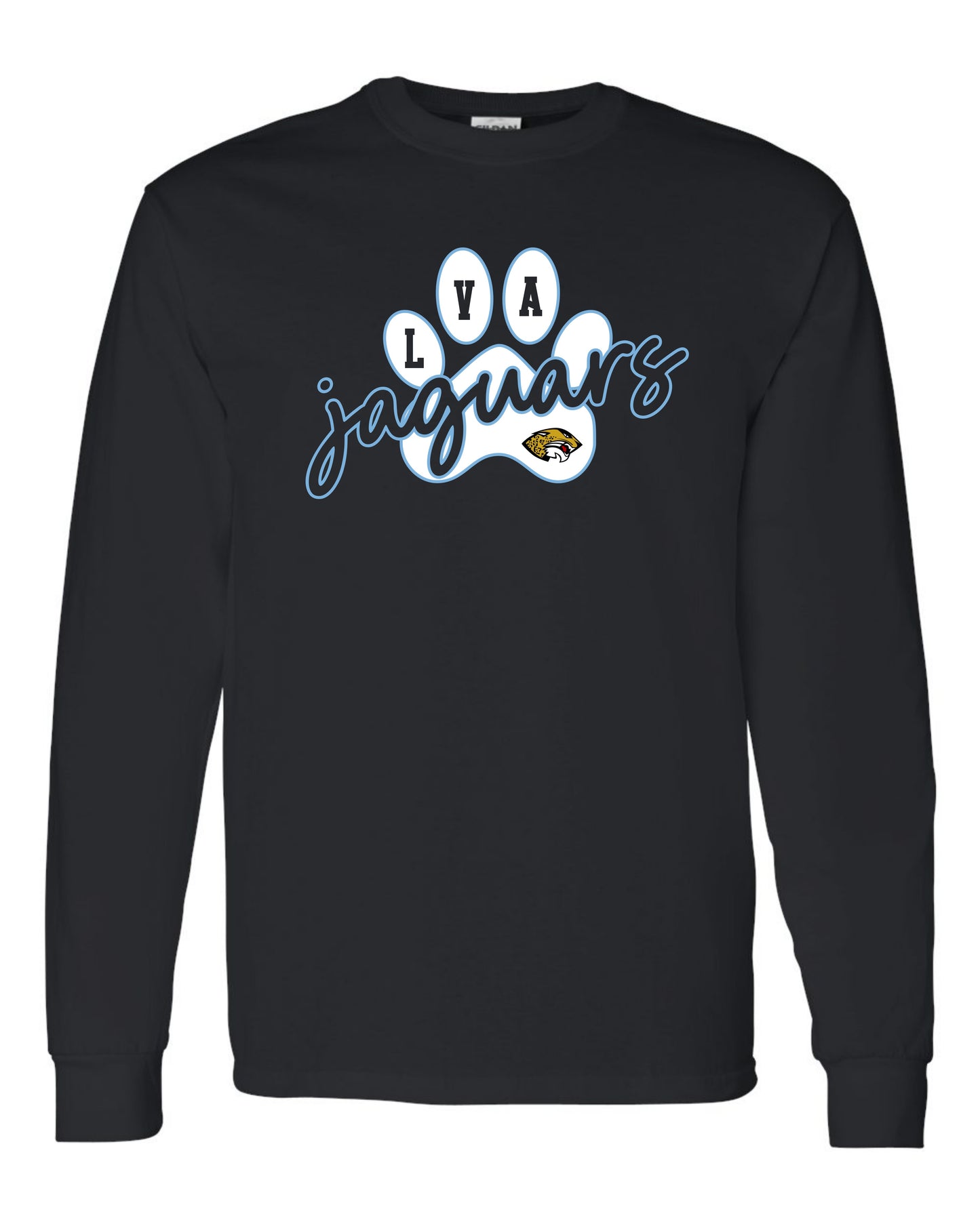 LVA Jaguars Paw - Adult Long Sleeve (Design Color Set 2)