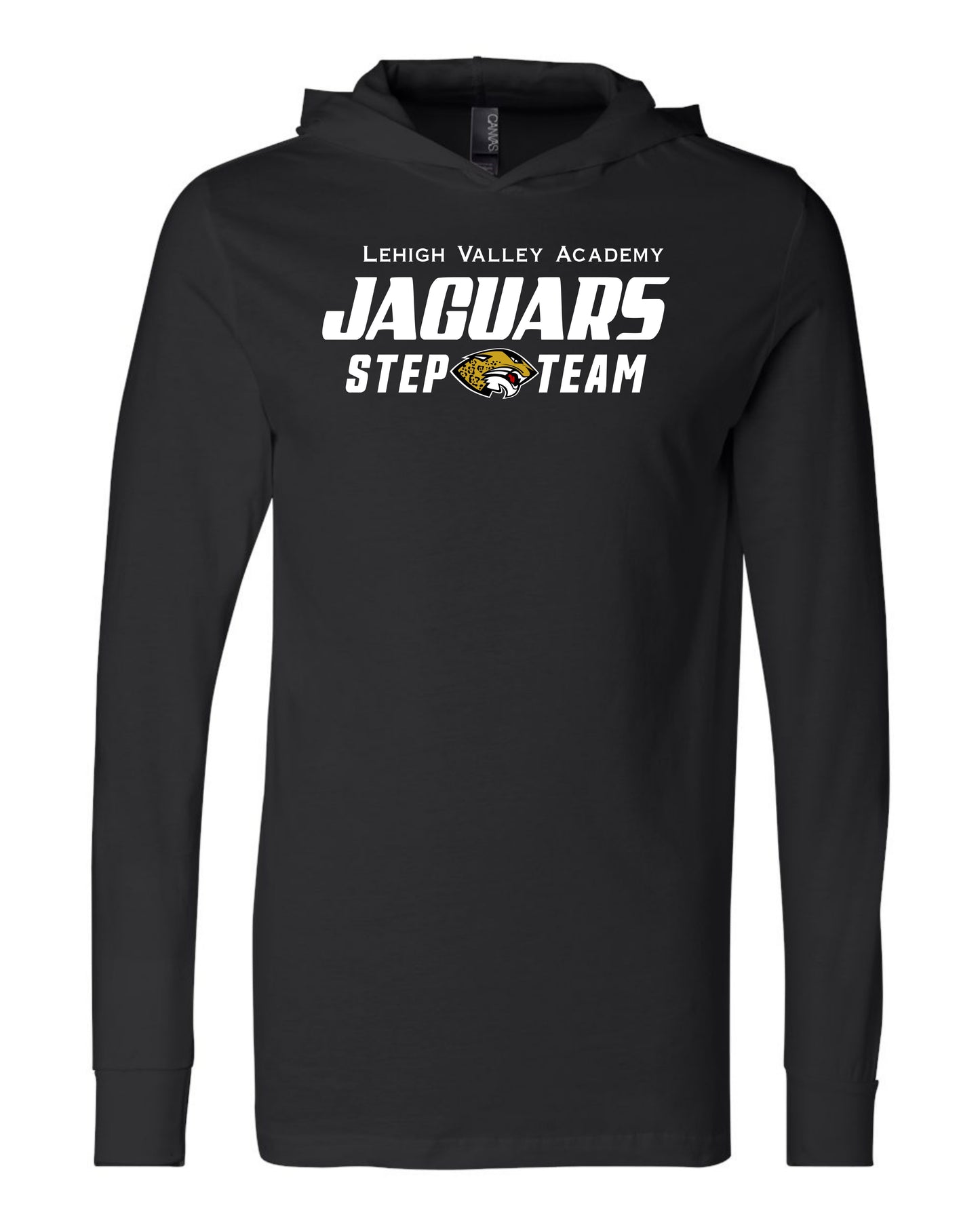 LVA Jaguars Step Team - Adult Hooded Long Sleeve