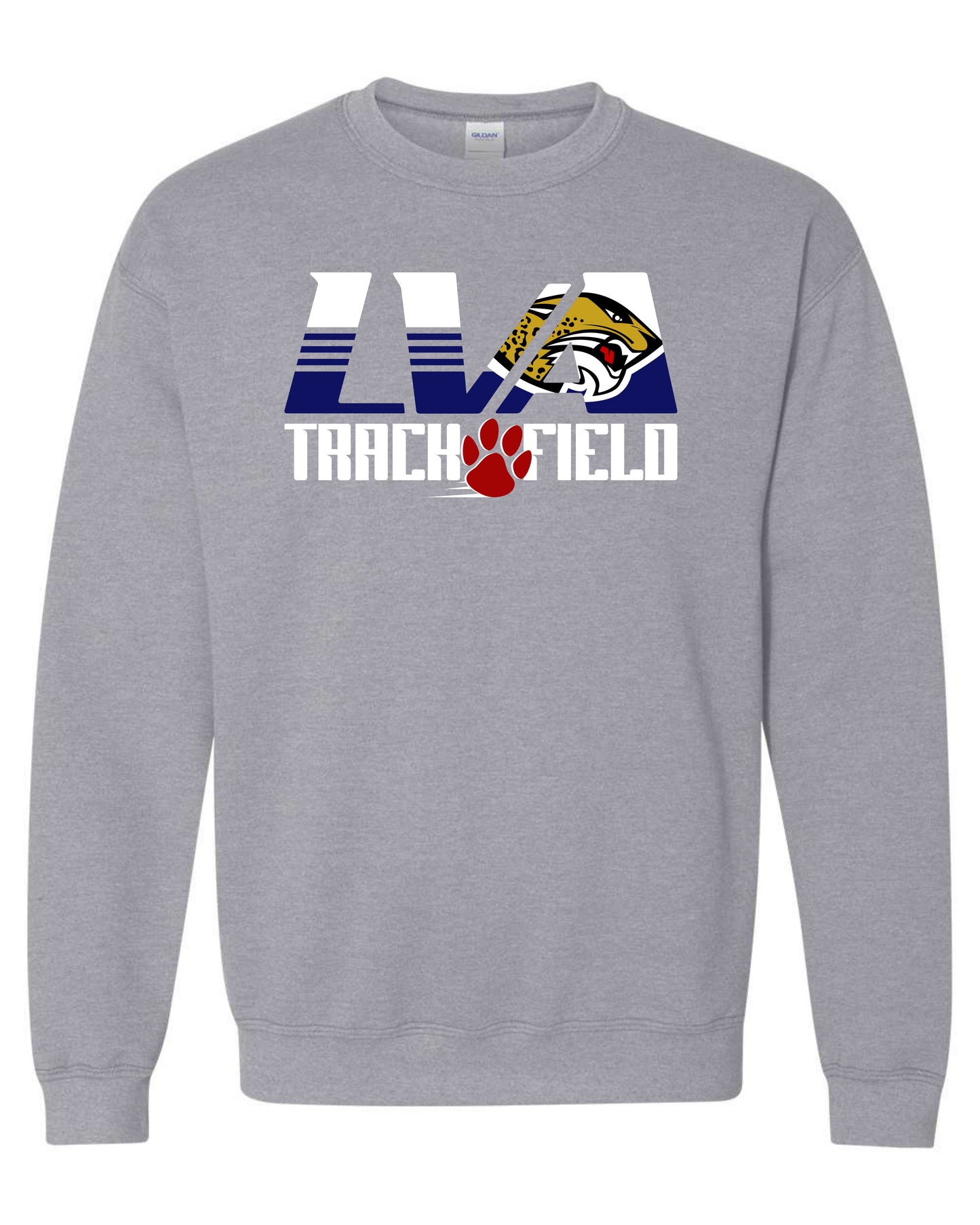 LVA Track & Field Jaguar Flythrough - Youth Sweatshirt